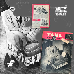 Originální armádní týdeník YANK SEPTEMBER 7 1945